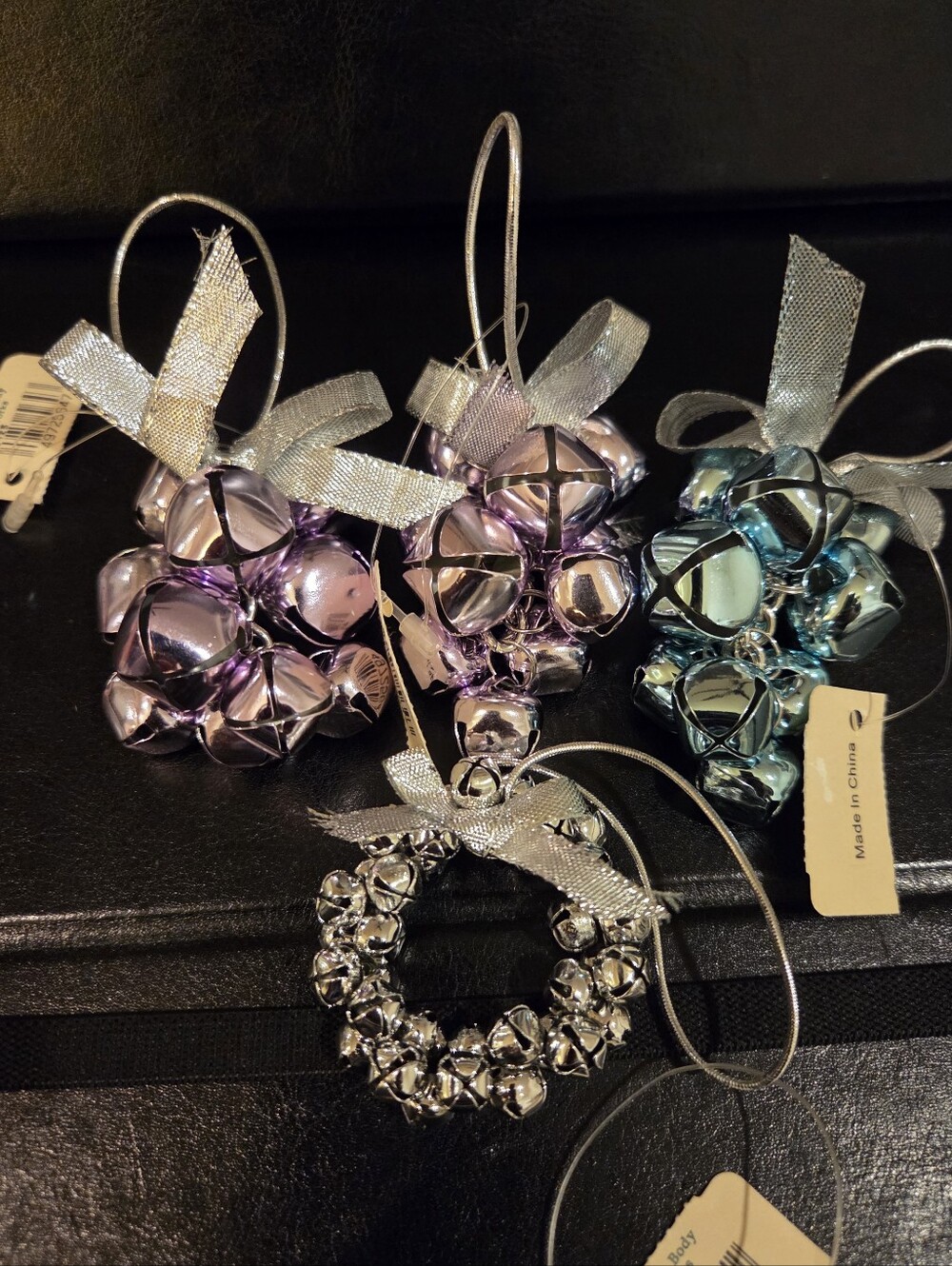 Bath & Body Works Festive Jingle Bell Cluster Ornaments